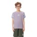 Skechers Kids T-Shirts Light Snow Blue/00EW, 165