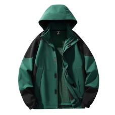 Skechers Yazhuan Series Windbreaker Jacket Unisex Зеленый тропический лес, XL