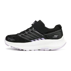 Skechers Girls Wear-Resistant Slip-Resistant Kids Lifestyle Shoes Black Kids' Черный, 36