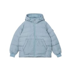 Skechers Yazhuan Series Down Jackets Women's Mist Gray Blue/01N9, M