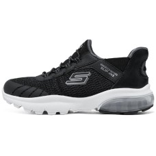 Skechers Kids' Running Shoes Grade School Black/charcoal gray, 38