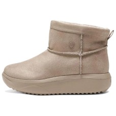Skechers Bob's Wear-Resistant Slip-Resistant Short Snow Boots Women's Taupe Серо-коричневый, 38