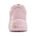 Low Top Kids Lifestyle Shoes Pink Teenagers Pink/Gold Silver, 31