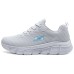 Skechers Cushioning Breathable Low-Top Running Shoes Men's White Белый, 41.5