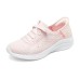 Skechers Wear-resistant And Lightweight Low-Top Casual Shoes Women's Pink Розовый, 36