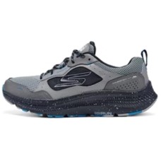 Skechers MEN'S GO Breathable And Wear-resistant Low-Top Running Shoes Men's Gray Черный, 42.5