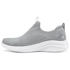 Skechers Sport Slip Resistant And Breathable Low Top Casual Shoes Women's Gray White Серый, 36