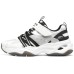 Skechers D'LITES Series 4 Anti-Slip And Wear-Resistant Lightweight Kids Lifestyle Shoes Black White Teenagers 35