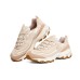 Skechers D'LITES 1.0 Milk Tea Bear Cushioning Anti-Slip And Wear-Resistant Low-Top Casual Shoes Women's Yellow Cream 37