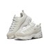 Skechers D'Lites 1.0 Chunky Sneakers Women's Low-Top White/Light Brown 36