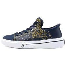 Skechers SNOOP Anti-Slip Wear-Resistant Low-Top Skateboard Shoes Men's Navy Синий, 43