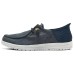 Skechers Slip Ins Non slip Lightweight Low Top Canvas Shoes Men's Marine Blue Синий, 39.5