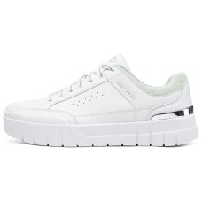 Skechers Court Classics Lightweight And Breathable Low Top Skateboard Shoes Women's White Green White green, 37