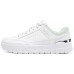 Skechers Court Classics Lightweight And Breathable Low Top Skateboard Shoes Women's White Green White green, 37