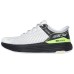 Skechers Slip Ins Slip Resistant Low Top Running Shoes Men's White Black