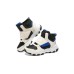 Skechers Wear-Resistant Kids Lifestyle Shoes Black White Blue Teenagers 38