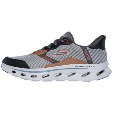 Skechers Glide Step 2.0 Wear-Resistant Low-Top Casual Shoes Men's Gray Серый, 41