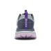 Skechers Wear-resistant And Lightweight Low-Top Casual Shoes Women's Gray Purple Серый с фиолетовым, 38