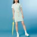 Skechers Short-Sleeved Dresses Women's Lily Green Lily Green/0215, XL