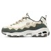 Skechers D'Lites Biggest Fan Shoes 'White Olive Green' Women's White green, 36