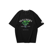 Skechers T Shirt Unisex Carbon Black Carbon Black 0018, 2XL
