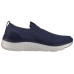 Skechers Go Walk Hyper Burst Cushioning Anti-Slip Wear-Resistant Breathability Low-Top Casual Shoes Men's Marine Blue 45