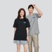 Skechers T-Shirt Unisex Carbon Black Carbon Black 0018, XS