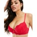 Ann Summers Sexy Lace padded plunge bra in red Красный, US 36 I