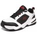Skechers SPORT MENS Anti-Slip Wear-Resistant Low-Top Casual Shoes Men's Black White Черно-белый, 42