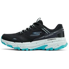 Skechers Durable Breathable Low-Top Running Shoes Women's Black White Green Black White Green, 38.5