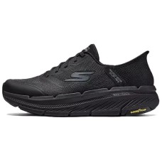 Skechers MEN'S GO Cushioned Slip-Resistant Breathable Lightweight Low-Top Running Shoes Men's Black Черный, 41