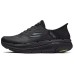 Skechers MEN'S GO Cushioned Slip-Resistant Breathable Lightweight Low-Top Running Shoes Men's Black Черный, 41