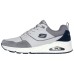 Skechers Uno Anti-Slip Wear-Resistant Low-Top Casual Running Shoes Men's Gray Серый, 43