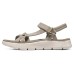 Skechers Go Walk 5 Strap Sandals Women's Taupe 35