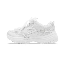 Skechers I-Conik Low-Top Casual Running Shoes Women's Silver White Белый, 37.5