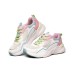 Skechers BOBS BAMINA Running Shoes Women's Low-Top Pink/White/Blue 35