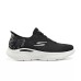 Skechers WOMEN'S GO Series Durable Breathable Lightweight Low-Top Running Shoes Women's Black White Черно-белый, 36