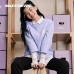 Skechers Colorful Sweatshirt Unisex Sweet Lavender Sweet Lavender/01DU, L