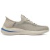 Skechers SKECHERS MENS USA Breathable Support Low-Top Casual Shoes Men's Taupe Серо-коричневый, 43