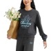 Skechers Sweatshirt Women's Forged Iron Gray Forged Iron Gray, 2XL