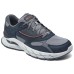 Skechers Durable Breathable Low-Top Casual Shoes Men's Blue Gray Blue Gray, 41