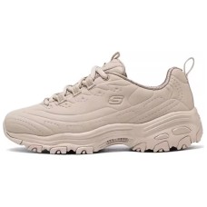 Skechers DLITES Slip-Resistant Breathable Low-Top Chunky Sneakers Women's Tan Бежевый, 36