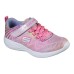 Skechers Anti Slip Wear Resistant Low Top Kids' Running Shoes Pink Kids' Розовый, 36