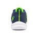 Skechers Anti Kick Cushioning And Abrasion Resistant Low Top Toddler Shoes Marine Blue Infant And Toddler Синий, 23