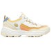 Skechers I-Conik Cushioning Anti-Slip And Wear-Resistant Low-Top Chunky Sneakers Women's White Yellow 35.5