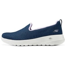 Skechers GO WALK Joy Anti-Slip Wear-Resistant Low-Top Casual Shoes Women's Blue navy/lavender, 39.5