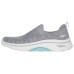 Skechers GOWALK Anti-Slip Wear-Resistant Low-Top Casual Shoes Women's Gray Серый, 36