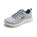 Skechers Cushioning Wear-Resistant Low-Top Running Shoes Men's Light Gray Серый, 39.5