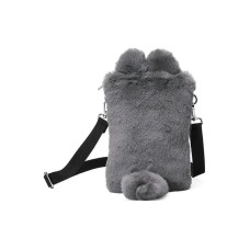 Skechers Fabric Shoulder Bag Crossbody Bag Small Size Women's Gray Серый, Small Size