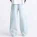 ZARA Jeans Men Light Blue Голубой, 36